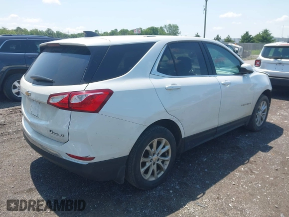 2018 Chevrolet Equinox LT with VIN 2GNAXJEV7J6336609, listed as a IAAI auction lot 42461214 with 125,550 mi miles and . Bid and sale history available at DreamBid. Image 4.