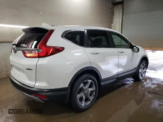 2018 Honda CR-V EX with VIN 5J6RW2H51JL002383, listed as a Copart auction lot 49270845 with 43,996 mi miles and Salvage Title. Bid and sale history available at DreamBid. Image 3.