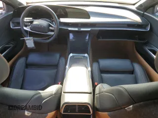 2023 Lucid Air Touring with VIN 50EA1TEA5PA002783, listed as a Copart auction lot 88159255 with 0 mi miles and Salvage Title. Bid and sale history available at carsss.com. Image 9.