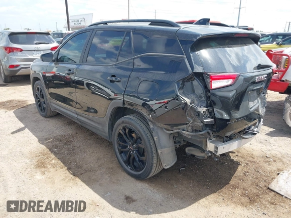 2022 GMC Terrain SLE with VIN 3GKALMEV2NL204823, listed as a IAAI auction lot 42041922 with 51,616 mi miles and . Bid and sale history available at DreamBid. Image 3.