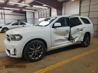 2015 Dodge Durango SXT with VIN 1C4RDHAG8FC849841, listed as a Copart auction lot 58924195 with 81,270 mi miles and Salvage title. Bid and sale history available at DreamBid. Image 1.