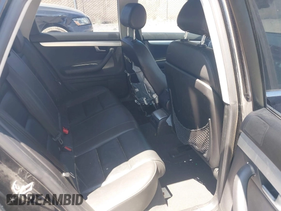 2007 Audi A4 2.0T with VIN WAUDF78E87A011161, listed as a IAAI auction lot 42743384 with 137,773 mi miles and . Bid and sale history available at DreamBid. Image 8.