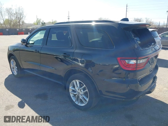 2024 Dodge Durango GT with VIN 1C4RDJDG9RC207328, listed as a IAAI auction lot 42019026 with 28,350 mi miles and . Bid and sale history available at carsss.com. Image 3.