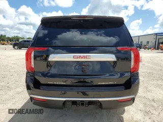 2023 GMC Yukon XL Denali with VIN 1GKS2JKT2PR438920, listed as a Copart auction lot 69749244 with 23,817 mi miles and Salvage Title. Bid and sale history available at DreamBid. Image 6.