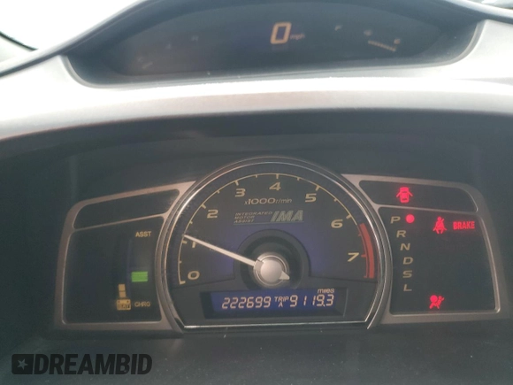 2006 Honda Civic z VIN JHMFA36246S007899, wystawiony jako Copart lot #58080595 z przebiegiem 222 699 mil mil oraz Szkoda całkowita • Salvage title. Historia ofert i sprzedaży dostępna na DreamBid. Obrazek 9.