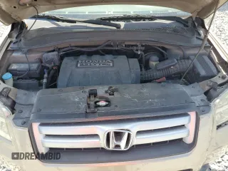 2006 Honda Pilot EX-L with VIN 5FNYF28596B032369, listed as a Copart auction lot 54596465 with 201,181 mi miles and Salvage Title. Bid and sale history available at DreamBid. Image 12.