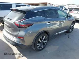 2023 Nissan Murano SL with VIN 5N1AZ2CJ7PC109327, listed as a IAAI auction lot 41854241 with 55,744 mi miles and . Bid and sale history available at DreamBid. Image 4.