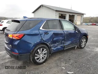 2023 Chevrolet Equinox Premier z VIN 3GNAXXEG5PL182507, wystawiony jako Copart lot #52156615 z przebiegiem 20 350 mil mil oraz Szkoda całkowita • Salvage title. Historia ofert i sprzedaży dostępna na DreamBid. Obrazek 3.