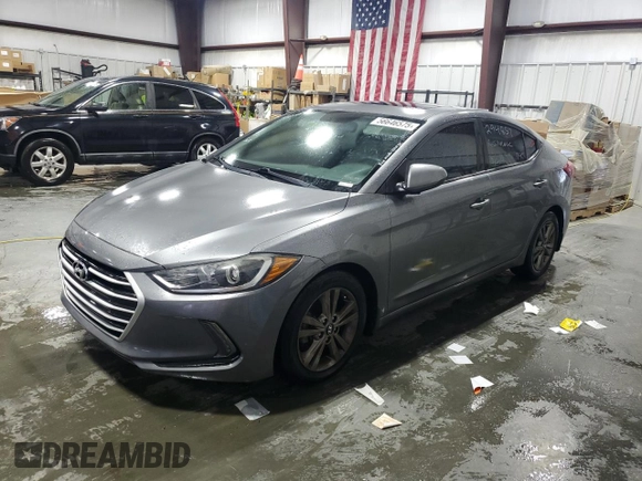 2018 Hyundai Elantra SEL with VIN 5NPD84LF0JH294859, listed as a Copart auction lot 56646575 with 142,286 mi miles and Clean Title. Bid and sale history available at DreamBid. Image 1.