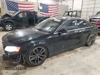 2011 Audi A4 2.0T Premium Plus with VIN WAUHFAFL0BN027050, listed as a Copart auction lot 43478465 with 83,594 mi miles and Salvage Title. Bid and sale history available at carsss.com. Image 1.