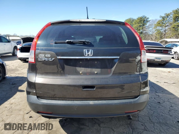 2013 Honda CR-V LX with VIN 5J6RM3H30DL034482, listed as a Copart auction lot 46320545 with 185,809 mi miles and Salvage Title. Bid and sale history available at carsss.com. Image 6.
