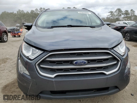 2021 Ford EcoSport SE with VIN MAJ3S2GEXMC439690, listed as a Copart auction lot 47822895 with 8,869 mi miles and Salvage Title. Bid and sale history available at carsss.com. Image 5.