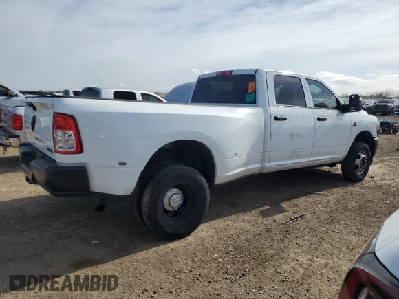 2023 Ram 3500 Tradesman z VIN 3C63RRGL0PG548214, wystawiony jako Copart lot #54985075 z przebiegiem 278 036 mil mil oraz Czysty tytuł • Clean title. Historia ofert i sprzedaży dostępna na DreamBid. Obrazek 3.