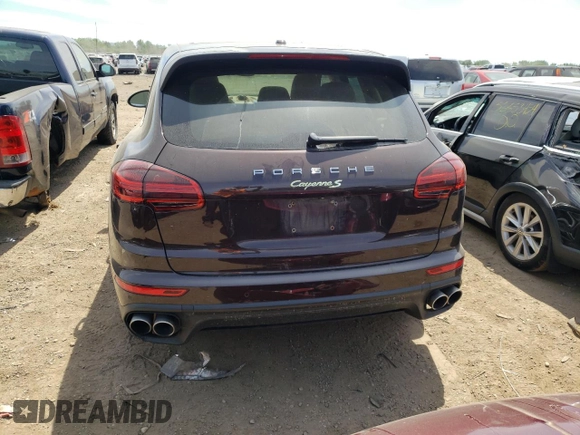 2016 Porsche Cayenne S E-Hybrid with VIN WP1AE2A23GLA60878, listed as a Copart auction lot 57096804 with Not provided miles and Salvage title. Bid and sale history available at DreamBid. Image 6.