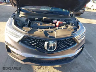 2021 Acura RDX w/A-Spec Package with VIN 5J8TC1H69ML015203, listed as a IAAI auction lot 41370213 with 38,911 mi miles. Bid and sale history available at carsss.com. Image 10.