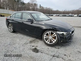 2017 BMW 3 Series 330i with VIN WBA8B9C3XHK886204, listed as a Copart auction lot 48972665 with 76,290 mi miles and Salvage Title. Bid and sale history available at carsss.com. Image 4.
