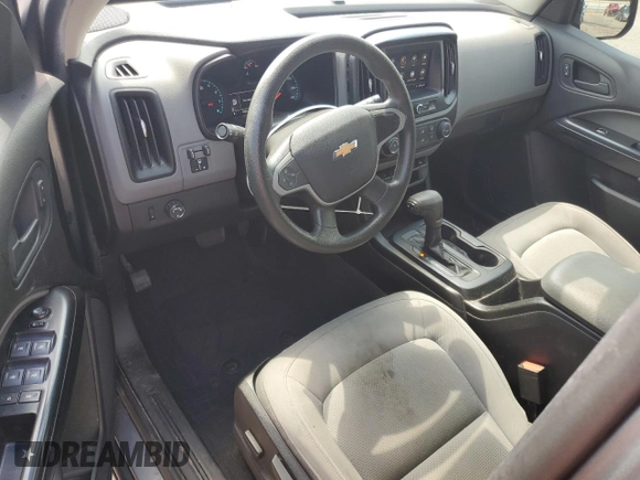 2021 Chevrolet Colorado 2WD Work Truck with VIN 1GCGSBEN5M1125312, listed as a Copart auction lot 58710305 with 75,283 mi miles and Salvage title. Bid and sale history available at DreamBid. Image 8.