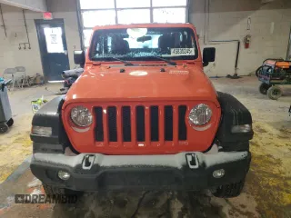 2018 Jeep Wrangler Sport S with VIN 1C4GJXAG6JW179854, listed as a Copart auction lot 47454665 with 53,011 mi miles and Clean Title. Bid and sale history available at DreamBid. Image 5.