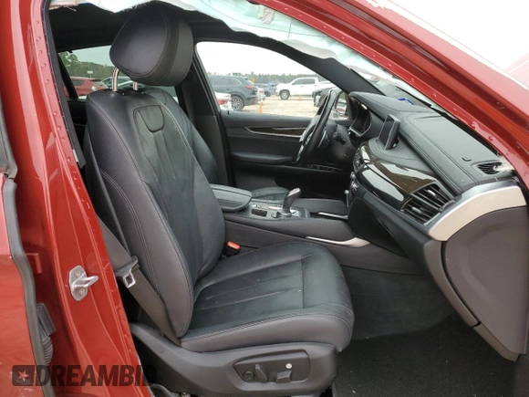 2017 BMW X6 sDrive35i with VIN 5UXKU0C37H0G69396, listed as a Copart auction lot 88132175 with 0 mi miles and Salvage Title. Bid and sale history available at carsss.com. Image 7.