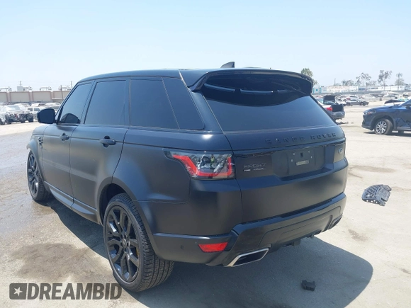 2022 Land Rover Range Rover Sport Autobiography with VIN SALWV2SE2NA201456, listed as a IAAI auction lot 42572271 with 50,161 mi miles and . Bid and sale history available at DreamBid. Image 3.