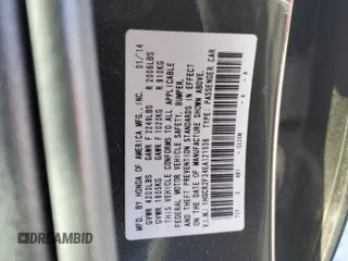 2014 Honda Accord Sedan LX with VIN 1HGCR2F34EA121536, listed as a Copart auction lot 52532685 with 226,835 mi miles and Salvage Title. Bid and sale history available at carsss.com. Image 14.