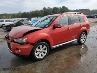 2013 Mitsubishi Outlander SE with VIN JA4AS3AW0DU012810, listed as a Copart auction lot 79143164 with 132,258 mi miles and Salvage Title. Bid and sale history available at carsss.com. Image 1.