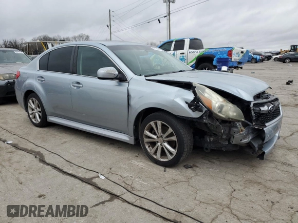 2013 Subaru Legacy Premium with VIN 4S3BMBC64D3032348, listed as a Copart auction lot 84738644 with 130,378 mi miles and Salvage title. Bid and sale history available at DreamBid. Image 4.
