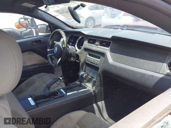 2012 Ford Mustang Premium with VIN 1ZVBP8AM7C5283408, listed as a IAAI auction lot 42547151 with 181,318 mi miles and . Bid and sale history available at DreamBid. Image 5.