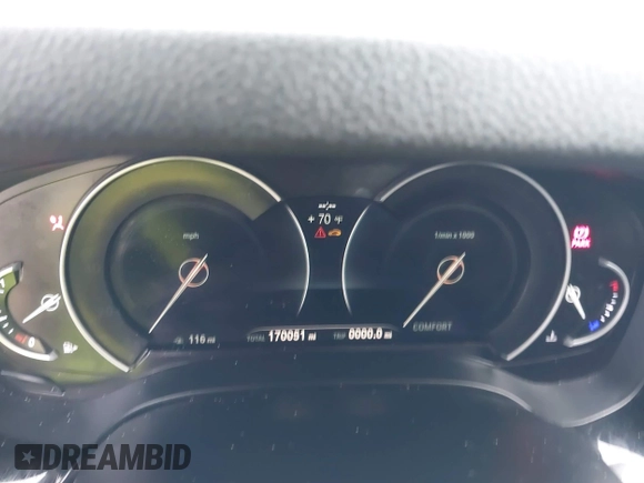 2018 BMW 5 Series 530i with VIN WBAJA5C57JWA36496, listed as a IAAI auction lot 40829441 with 170,051 mi miles and . Bid and sale history available at DreamBid. Image 7.