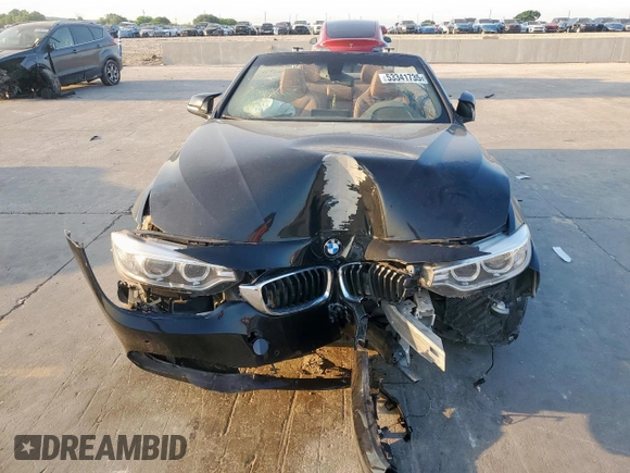 2016 BMW 4 Series 428i z VIN WBA3V7C57G5A27806, wystawiony jako Copart lot #53341735 z przebiegiem 77 381 mil mil oraz Szkoda całkowita • Salvage title. Historia ofert i sprzedaży dostępna na DreamBid. Obrazek 5.