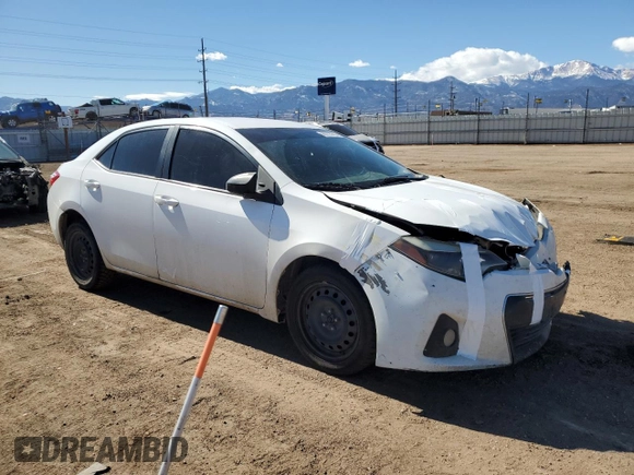 2016 Toyota Corolla L with VIN 2T1BURHE9GC678151, listed as a Copart auction lot 46713925 with 207,754 mi miles and Salvage Title. Bid and sale history available at DreamBid. Image 4.