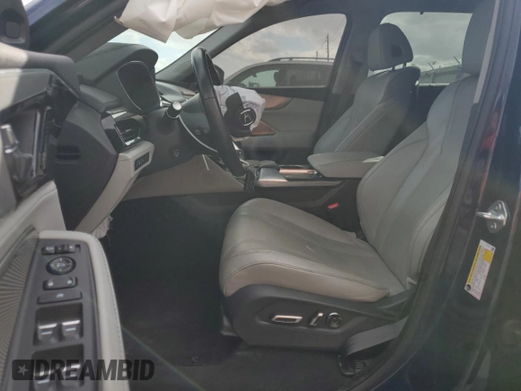 2023 Acura MDX w/Technology Package with VIN 5J8YD9H4XPL005638, listed as a Copart auction lot 85128684 with 24,850 mi miles and Salvage Title. Bid and sale history available at carsss.com. Image 7.
