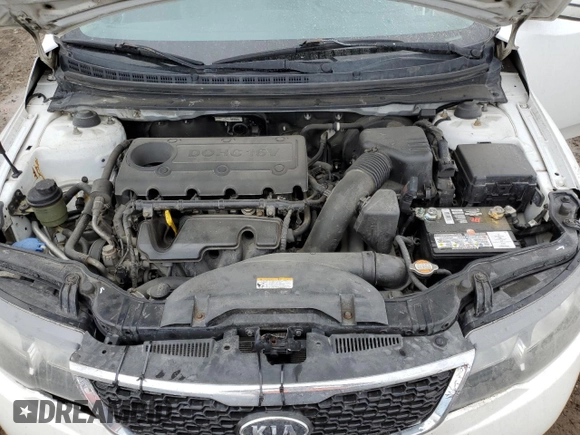 2011 Kia Forte SX с VIN KNAFW4A30B5367525, выставлен на аукционе Copart как лот 56901255 с пробегом 239 321 миль миль и Списание • Salvage title. История ставок и продаж доступна на DreamBid. Изображение 11.