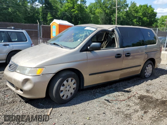 2000 Honda Odyssey LX z VIN 2HKRL1856YH626249, wystawiony jako Copart lot #57246805 z przebiegiem 179 546 mil mil oraz Szkoda całkowita • Salvage title. Historia ofert i sprzedaży dostępna na DreamBid. Obrazek 1.