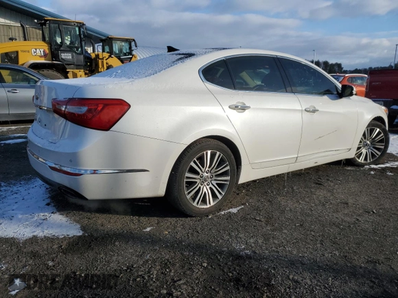 2015 Kia Cadenza Premium with VIN KNALN4D79F5174557, listed as a Copart auction lot 85873364 with 212,746 mi miles and Clean Title. Bid and sale history available at carsss.com. Image 3.