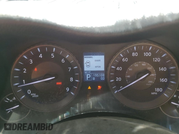 2013 Infiniti M z VIN JN1BY1AP5DM511286, wystawiony jako Copart lot #50391645 z przebiegiem 195 108 mil mil oraz Czysty tytuł • Clean title. Historia ofert i sprzedaży dostępna na DreamBid. Obrazek 9.