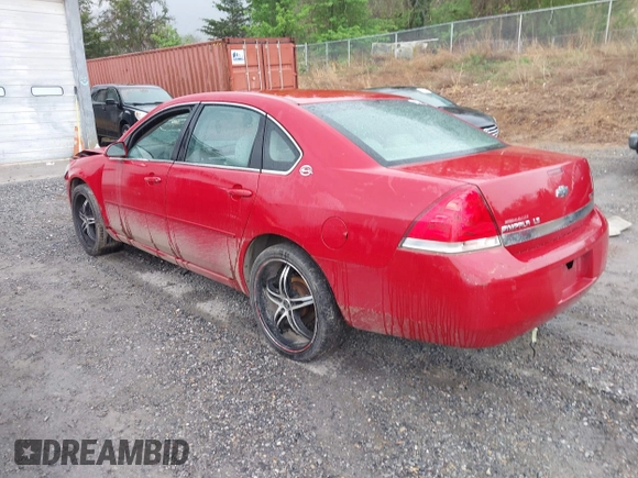 2007 Chevrolet Impala LS with VIN 2G1WB58K179335624, listed as a IAAI auction lot 41997097 with 191,827 mi miles and . Bid and sale history available at DreamBid. Image 3.