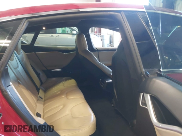 2016 Tesla Model S 90D with VIN 5YJSA1E24GF141543, listed as a IAAI auction lot 42045333 with Not Provided miles and . Bid and sale history available at DreamBid. Image 8.
