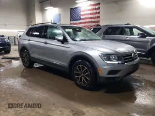 2020 Volkswagen Tiguan SE with VIN 3VV3B7AX1LM002984, listed as a Copart auction lot 52350555 with 94,365 mi miles and Salvage Title. Bid and sale history available at DreamBid. Image 4.