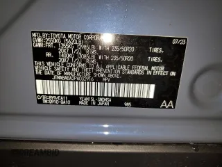 2023 Subaru Solterra Premium с VIN JTMABABA2PA032916, выставлен на аукционе Copart как лот 38291984 с пробегом 957 миль миль и . История ставок и продаж доступна на DreamBid. Изображение 14.