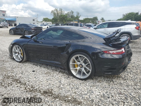2015 Porsche 911 Turbo S z VIN WP0AD2A94FS166536, wystawiony jako Copart lot #71944844 z przebiegiem 9 222 mil mil oraz Szkoda całkowita • Salvage title. Historia ofert i sprzedaży dostępna na DreamBid. Obrazek 2.
