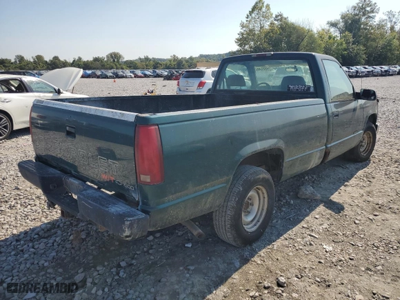 1998 Chevrolet C/K 1500 with VIN 1GCEC14WXWZ159713, listed as a Copart auction lot 72095544 with 157,062 mi miles and Clean Title. Bid and sale history available at carsss.com. Image 3.