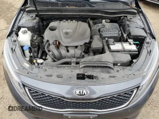 2015 Kia Optima LX with VIN KNAGM4A79F5642604, listed as a Copart auction lot 85157924 with 62,066 mi miles and Salvage Title. Bid and sale history available at carsss.com. Image 11.
