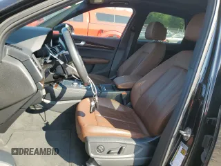 2018 Audi Q5 Premium Plus with VIN WA1BNAFY5J2241274, listed as a Copart auction lot 59500275 with 37,303 mi miles and Salvage title. Bid and sale history available at DreamBid. Image 7.