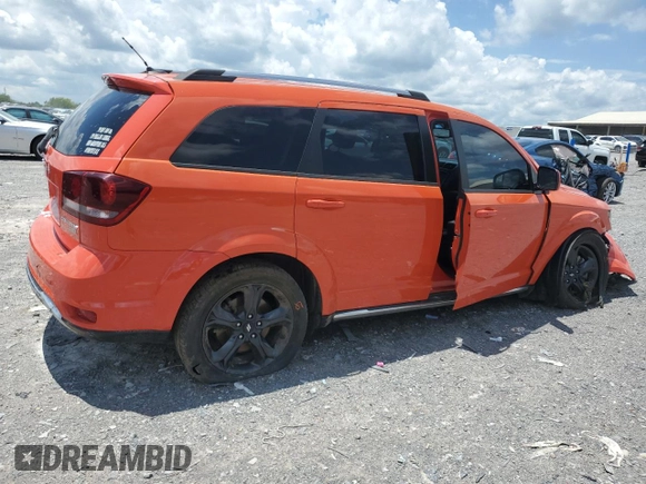 2018 Dodge Journey Crossroad with VIN 3C4PDCGG3JT346734, listed as a Copart auction lot 64382715 with 149,224 mi miles and Salvage title. Bid and sale history available at DreamBid. Image 3.