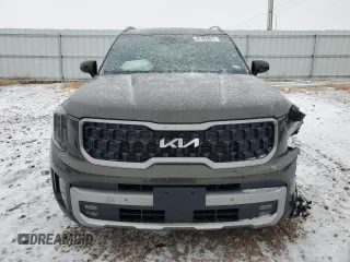 2023 Kia Telluride SX Prestige X-Pro with VIN 5XYP5DGC3PG354591, listed as a Copart auction lot 87465074 with 24,545 mi miles and Salvage title. Bid and sale history available at DreamBid. Image 5.