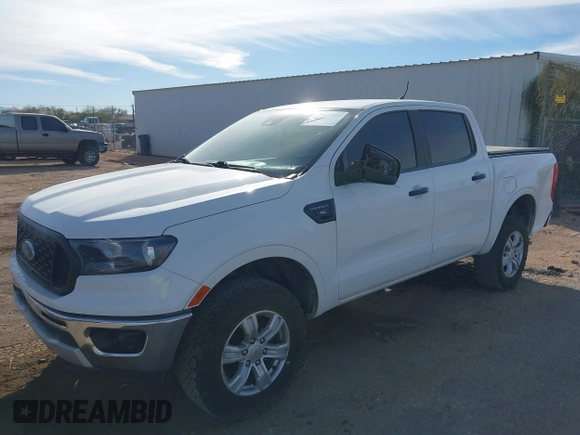 2021 Ford Ranger XL with VIN 1FTER4EH4MLE05025, listed as a IAAI auction lot 41586138 with 57,017 mi miles. Bid and sale history available at carsss.com. Image 21.