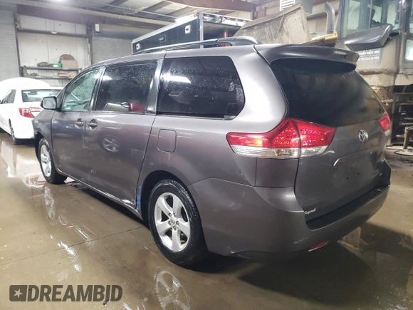 2011 Toyota Sienna LE AAS with VIN 5TDKK3DCXBS095708, listed as a Copart auction lot 87407754 with 208,356 mi miles and Salvage Title. Bid and sale history available at DreamBid. Image 2.