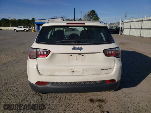2021 Jeep Compass Sport z VIN 3C4NJCAB5MT556012, wystawiony jako Copart lot #49484085 z przebiegiem 64 972 mil mil oraz Szkoda całkowita • Salvage title. Historia ofert i sprzedaży dostępna na DreamBid. Obrazek 6.