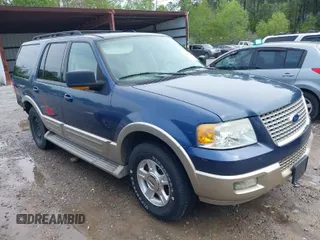 2005 Ford Expedition Eddie Bauer с VIN 1FMPU17555LB13549, выставлен на аукционе IAAI как лот 41869759 с пробегом 119 851 миль миль и . История ставок и продаж доступна на DreamBid. Изображение 1.